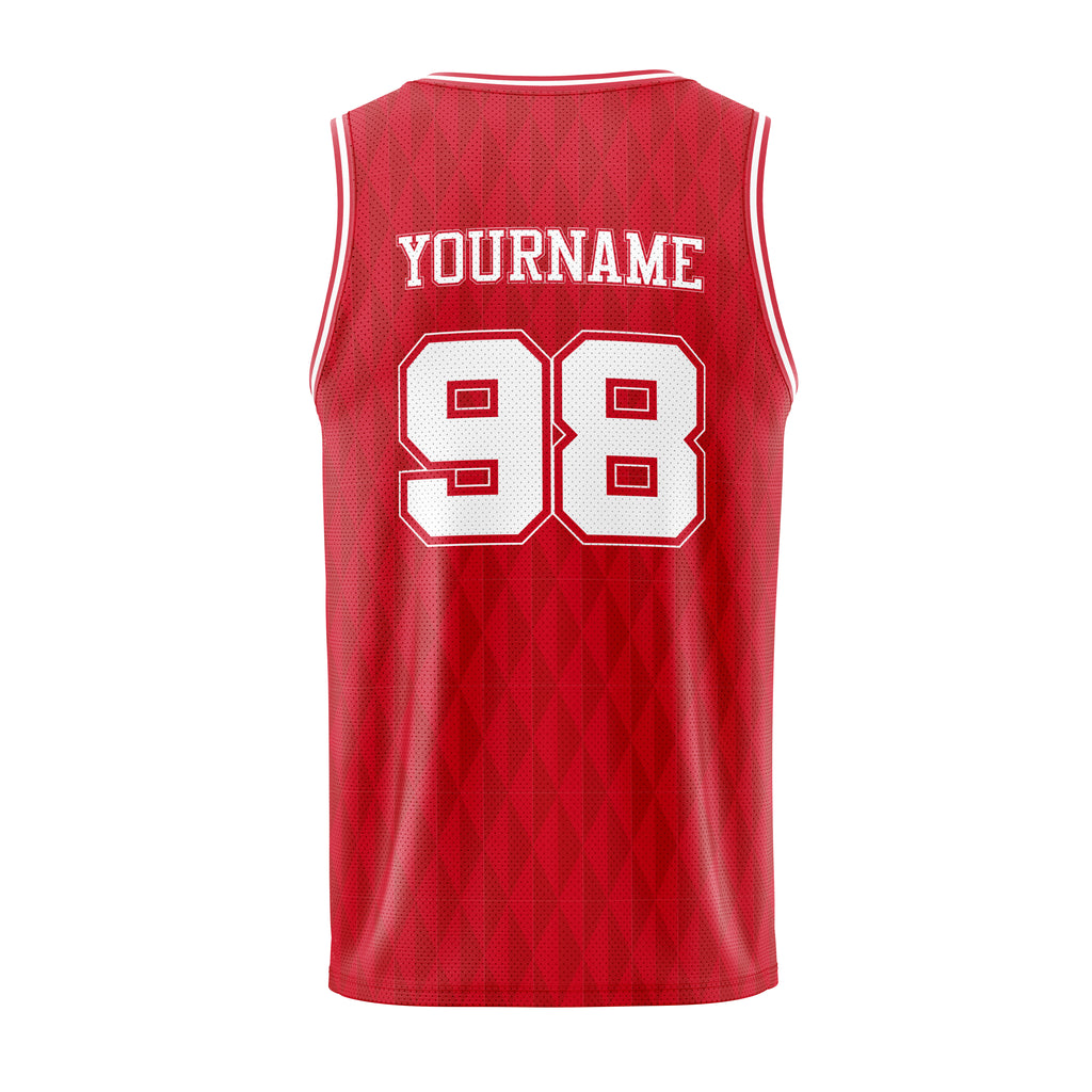 Maillot de basket rouge | Monaco Rugby