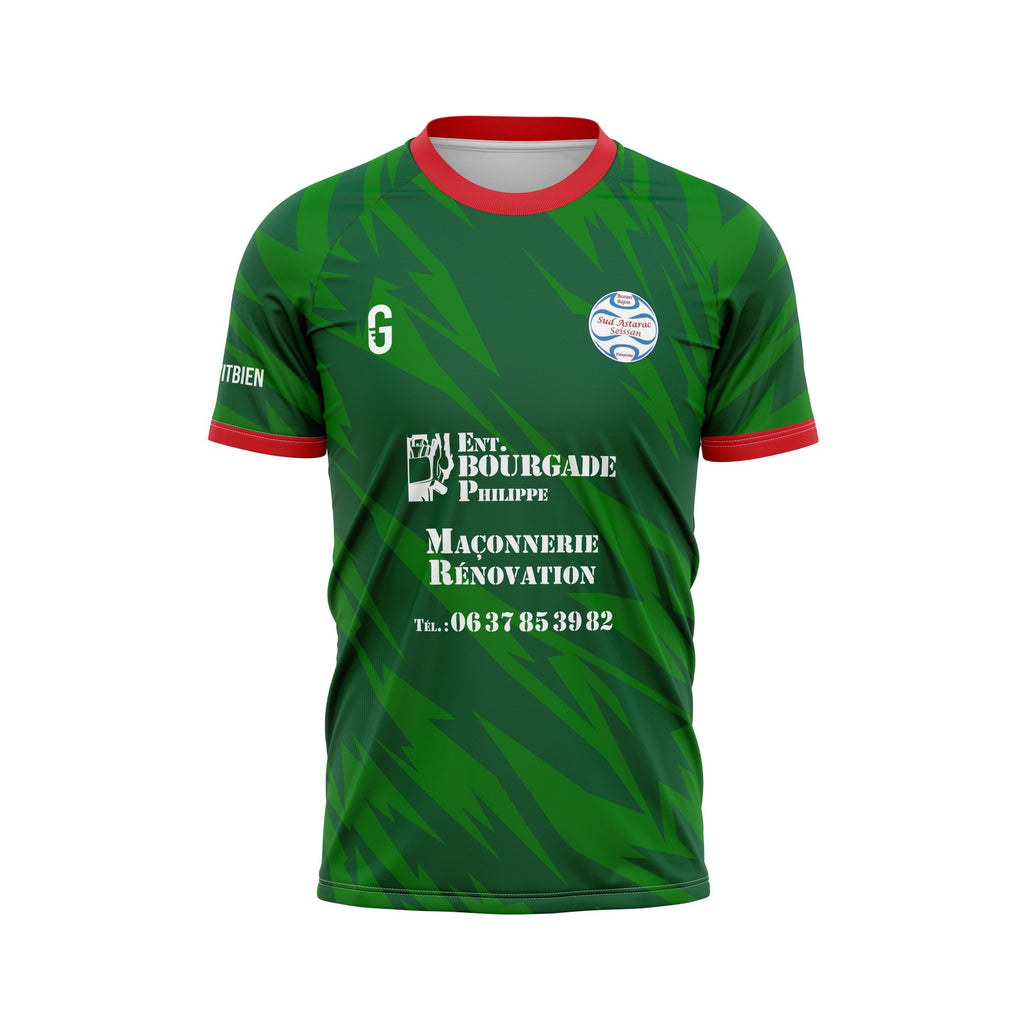 Maillot de foot vert | Sud Astarac