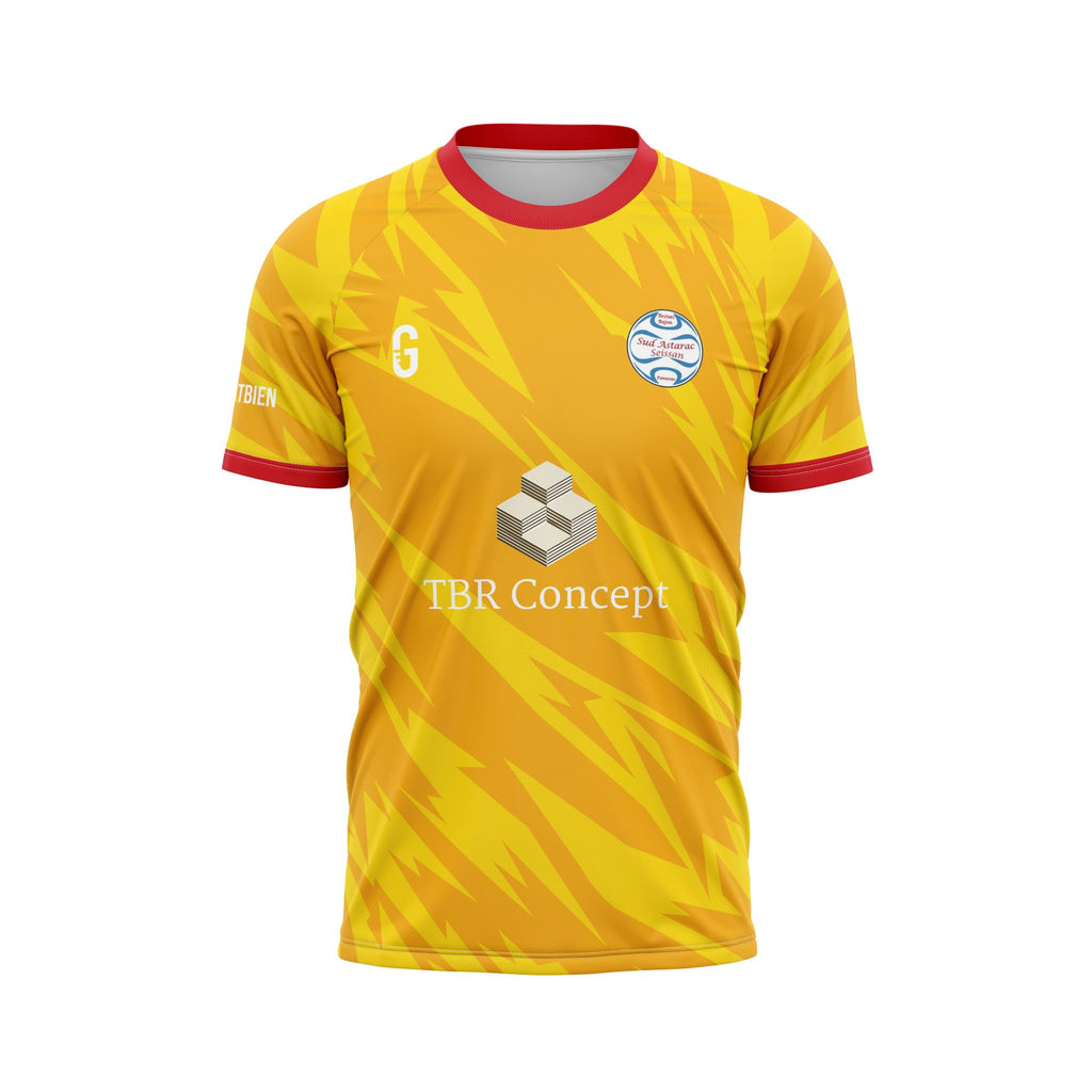 Maillot de foot jaune | Sud Astarac