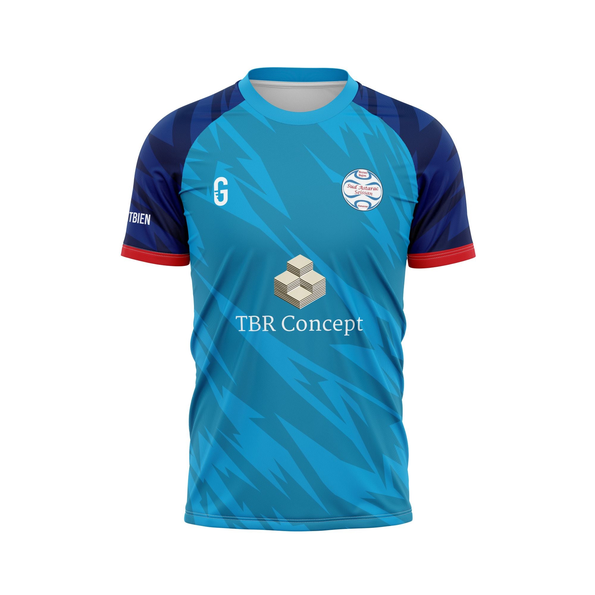 Maillot de foot bleu | Sud Astarac