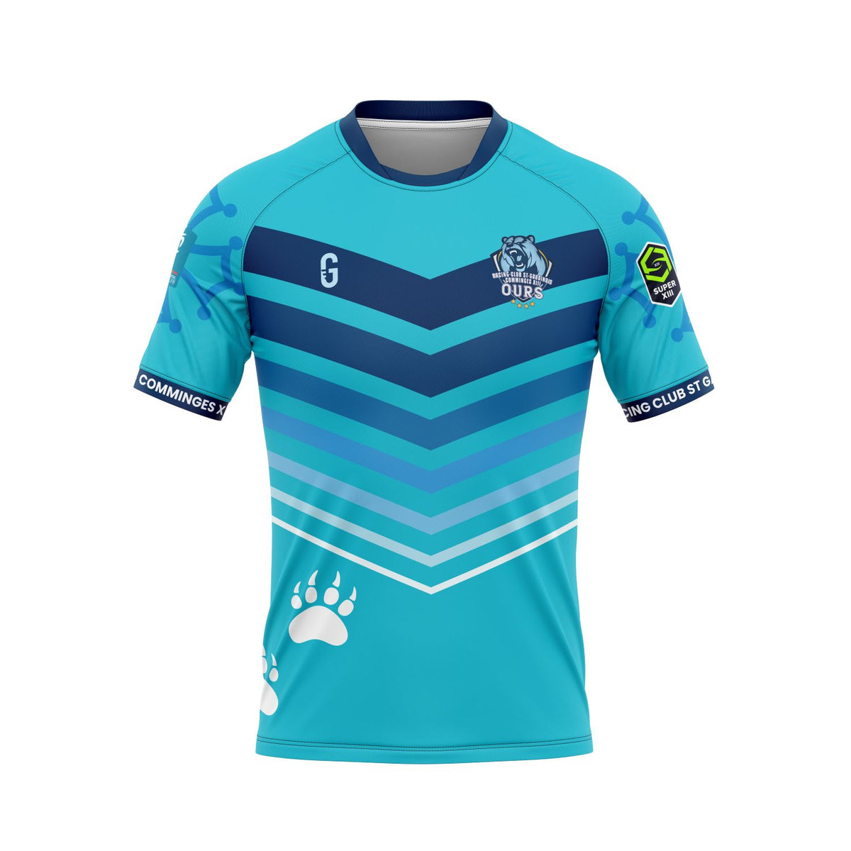 Maillot de match sans grip | RC Saint-Gaudens XIII