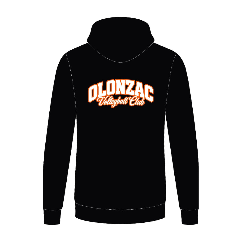 Pull à capuche volley | MSL Olonzac - dos