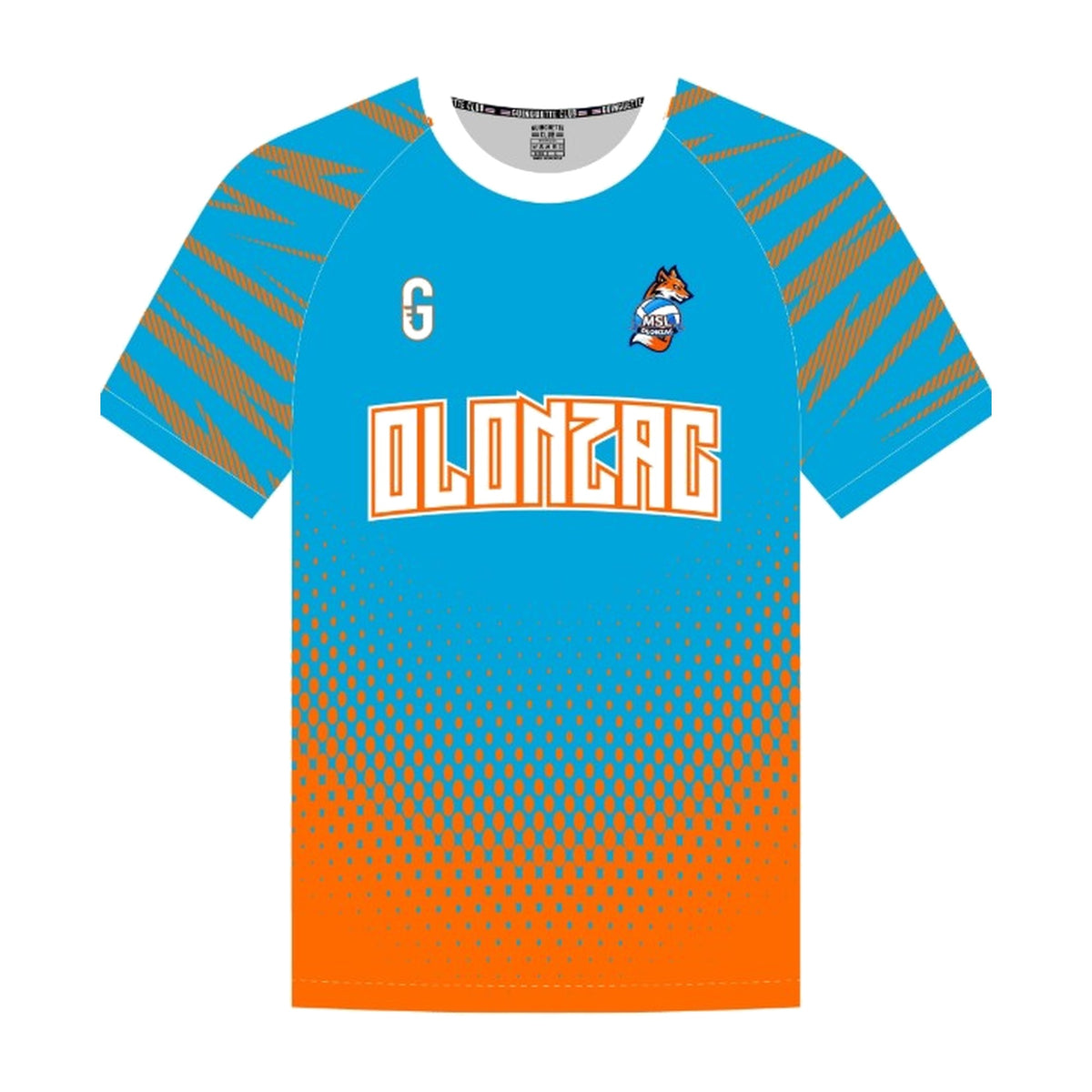 Maillot d'entraînement volley | MSL Olonzac - avant