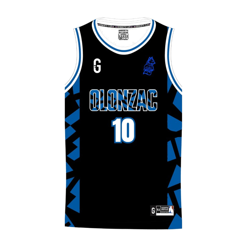 Maillot de match basket | MSL Olonzac - avant