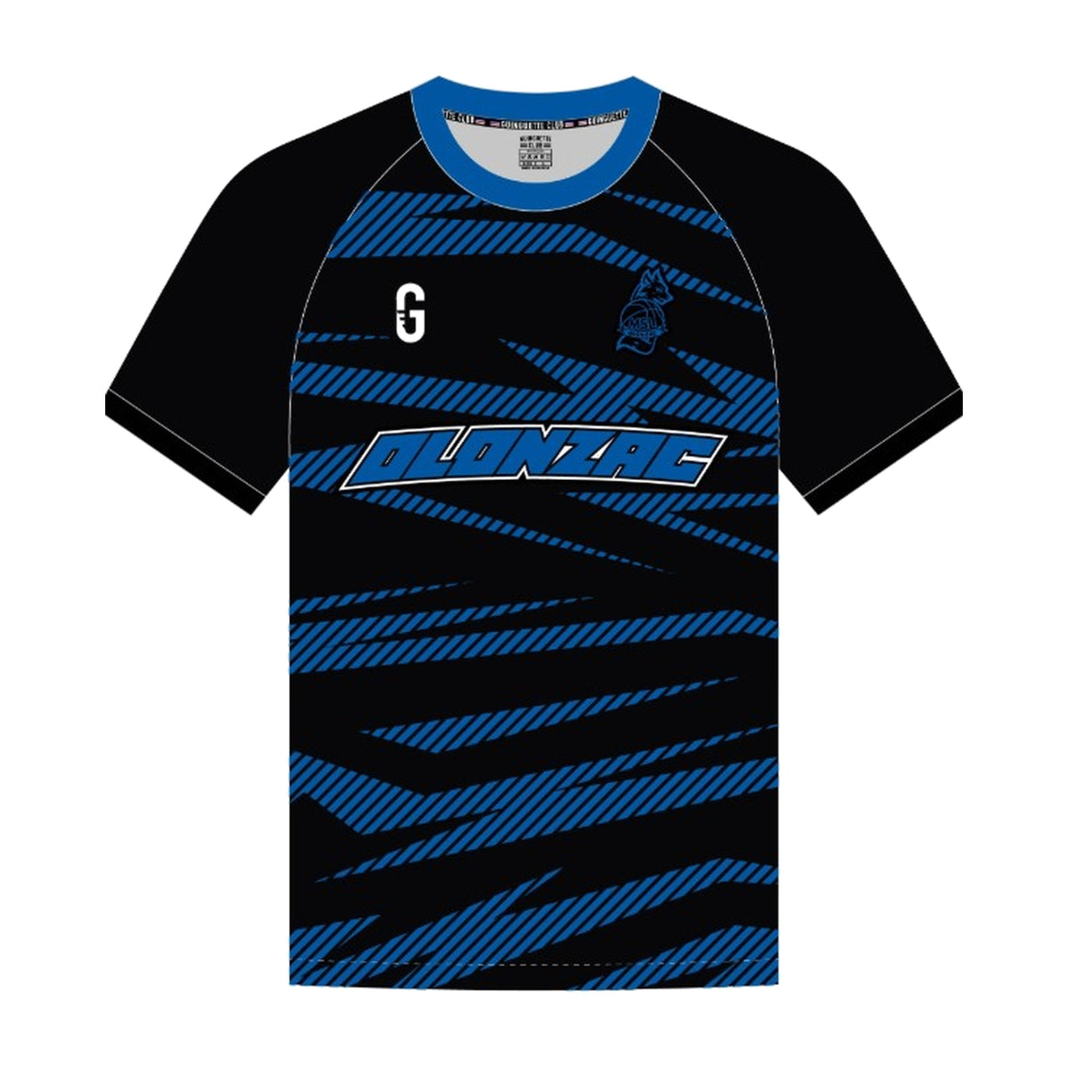 Maillot d'entraînement basket | MSL Olonzac - avant
