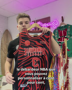 Maillot de basket NBA personnalisé