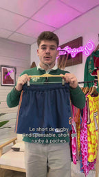Short rugby à poches personnalisé