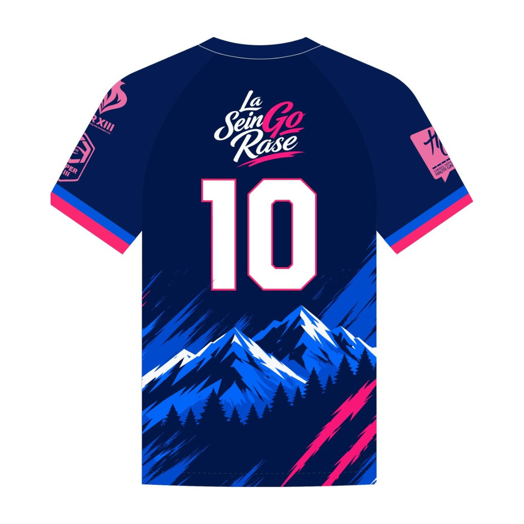 Maillot de rugby Octobre Rose | RC Saint-Gaudens XIII - dos