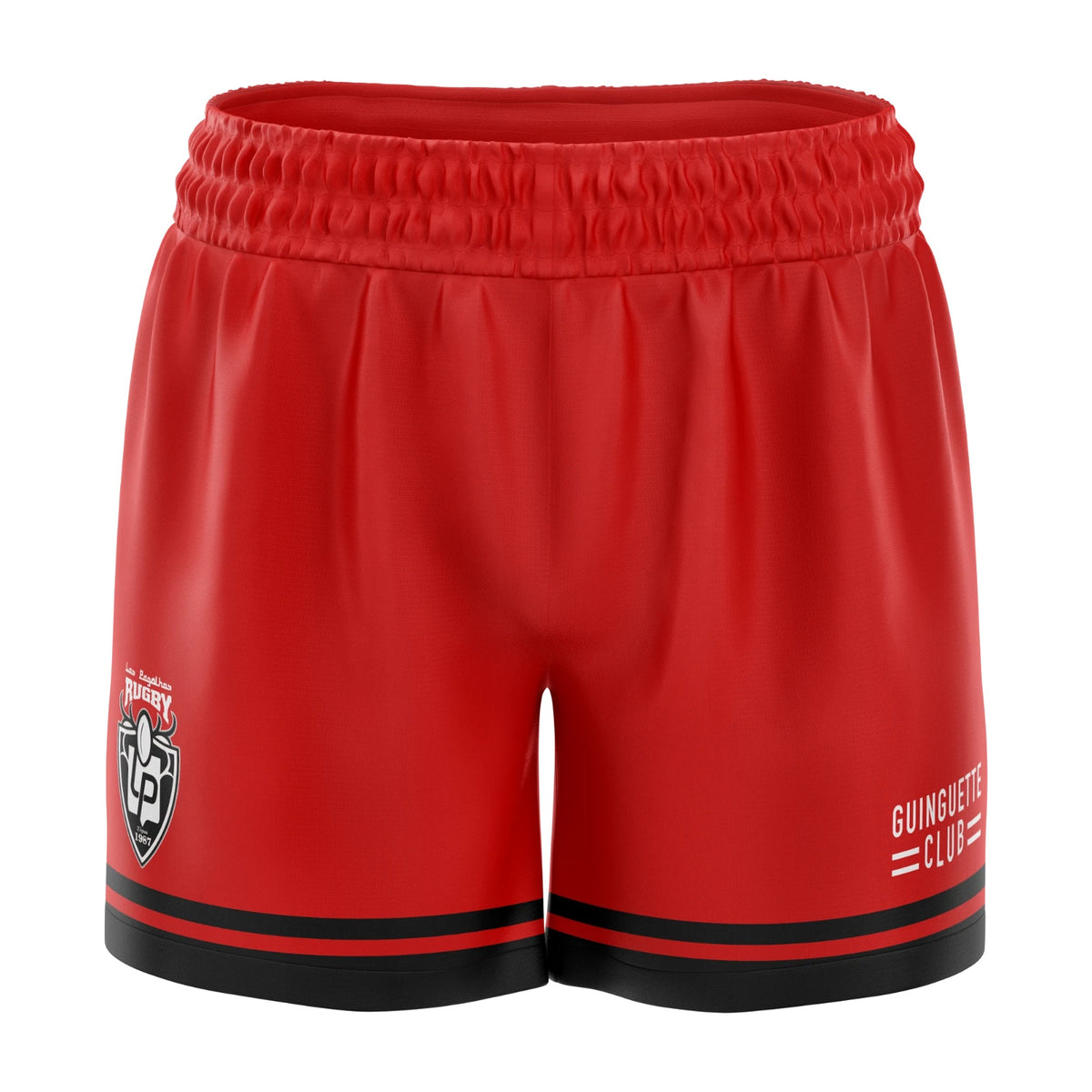 Short de rugby à poches zippées | Los Pagalhos
