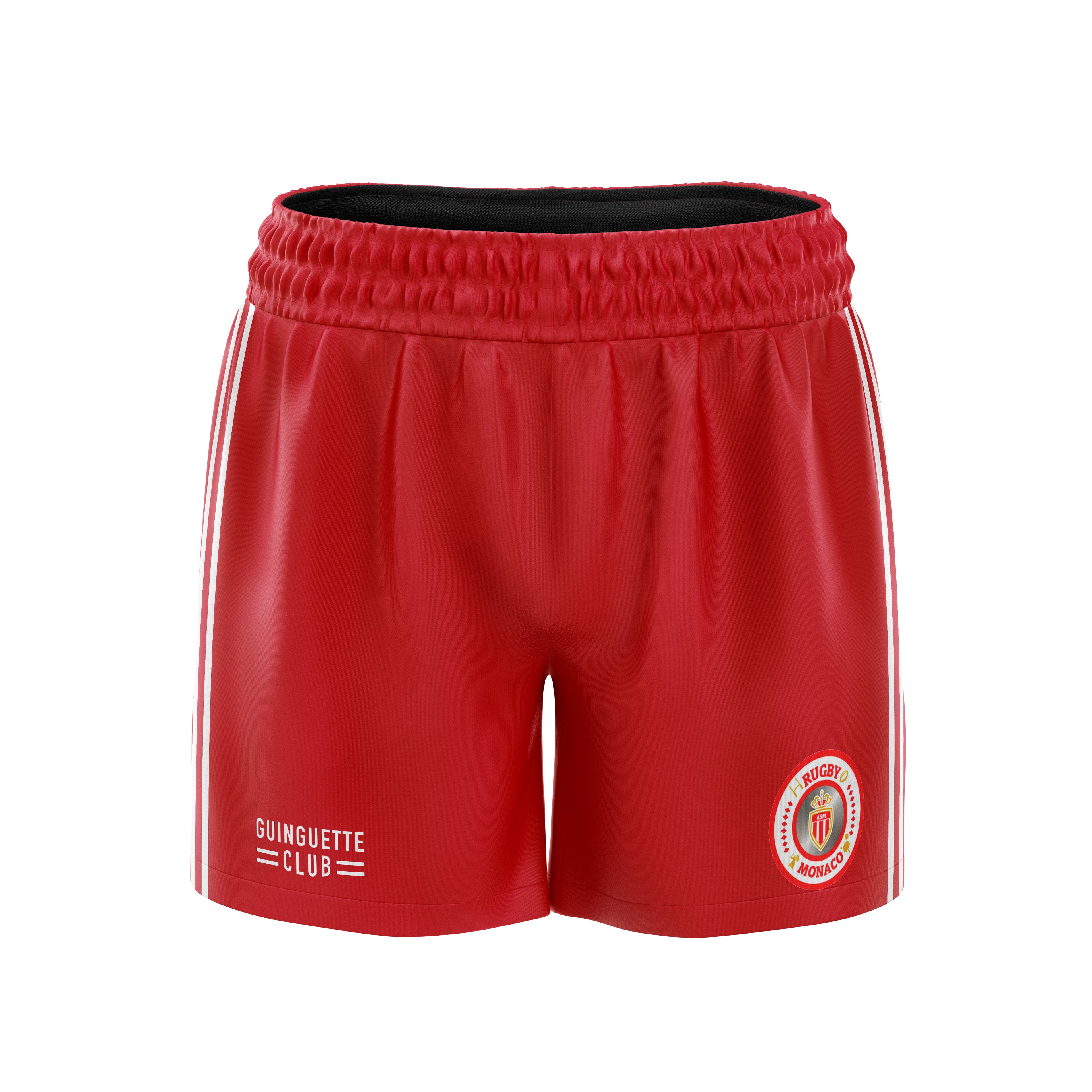 Short à poches rouge | Monaco Rugby