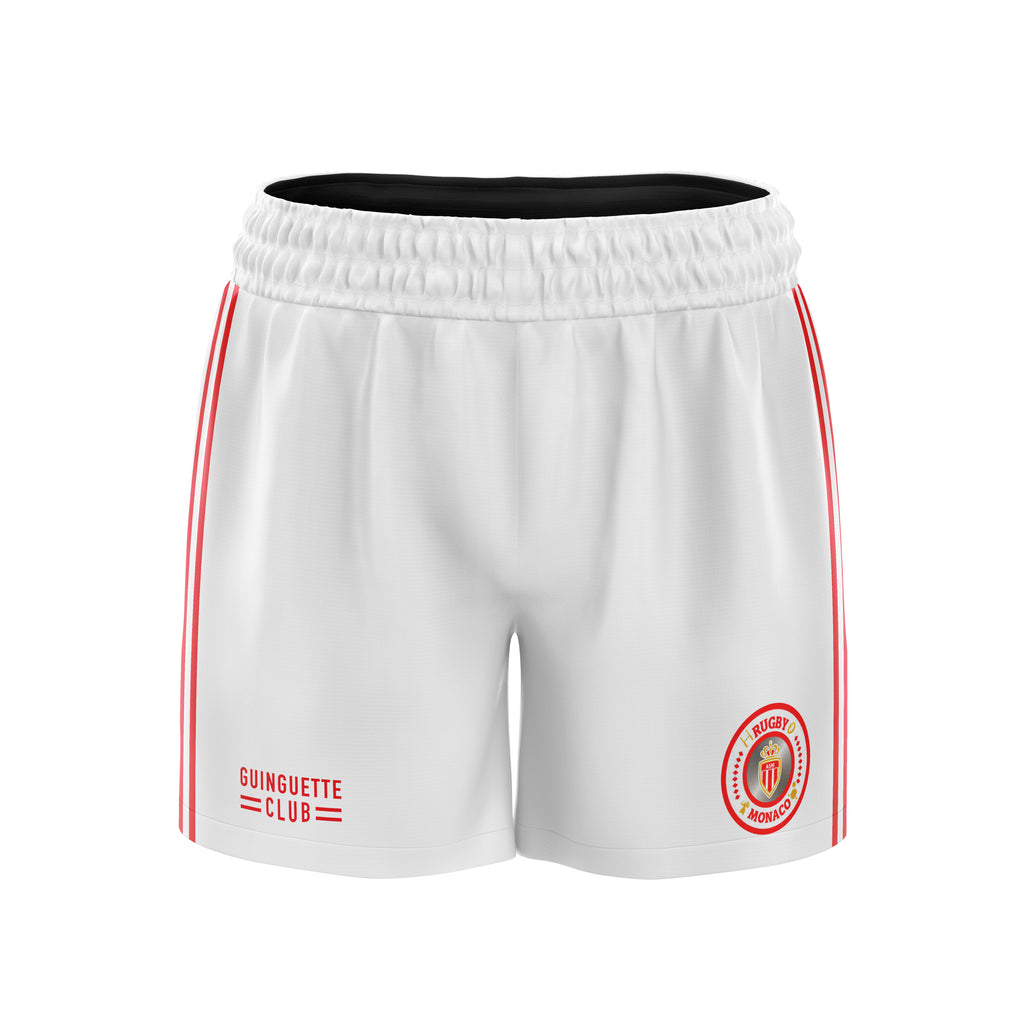 Short à poches blanc | Monaco Rugby