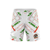 Short motif avec poches zip | Cabardes