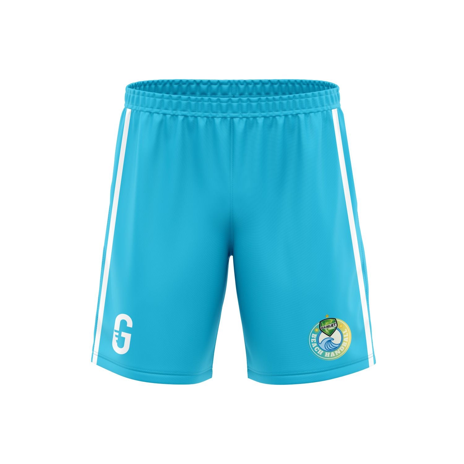 Blue training shorts | HCB Beach