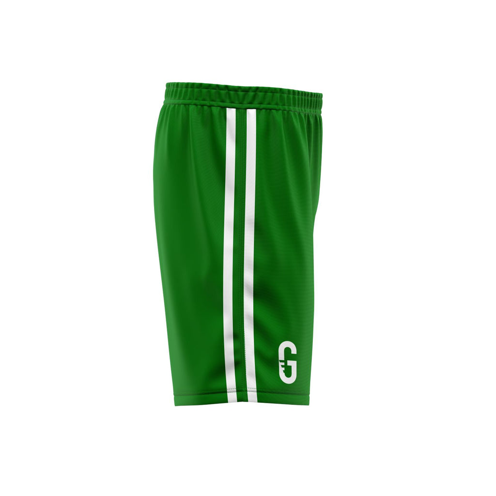 Green training shorts | HCB Beach