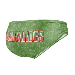 Slip de bain vert | Cabardes