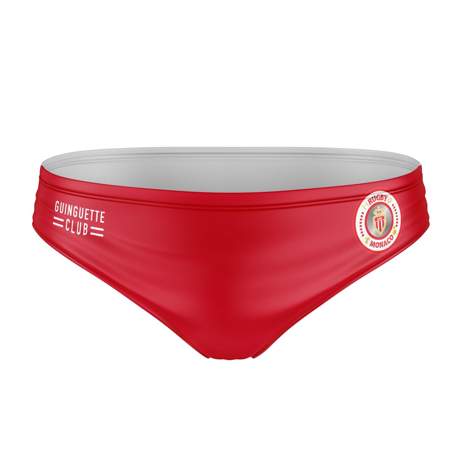 Slip de bain rouge | Monaco Rugby