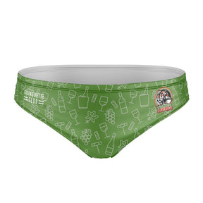 Slip de bain vert | Cabardes