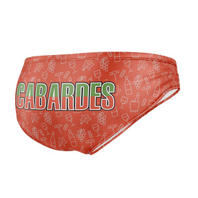 Slip de bain rouge | Cabardes