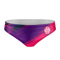 Slip de bain bleu rose | Lafitte