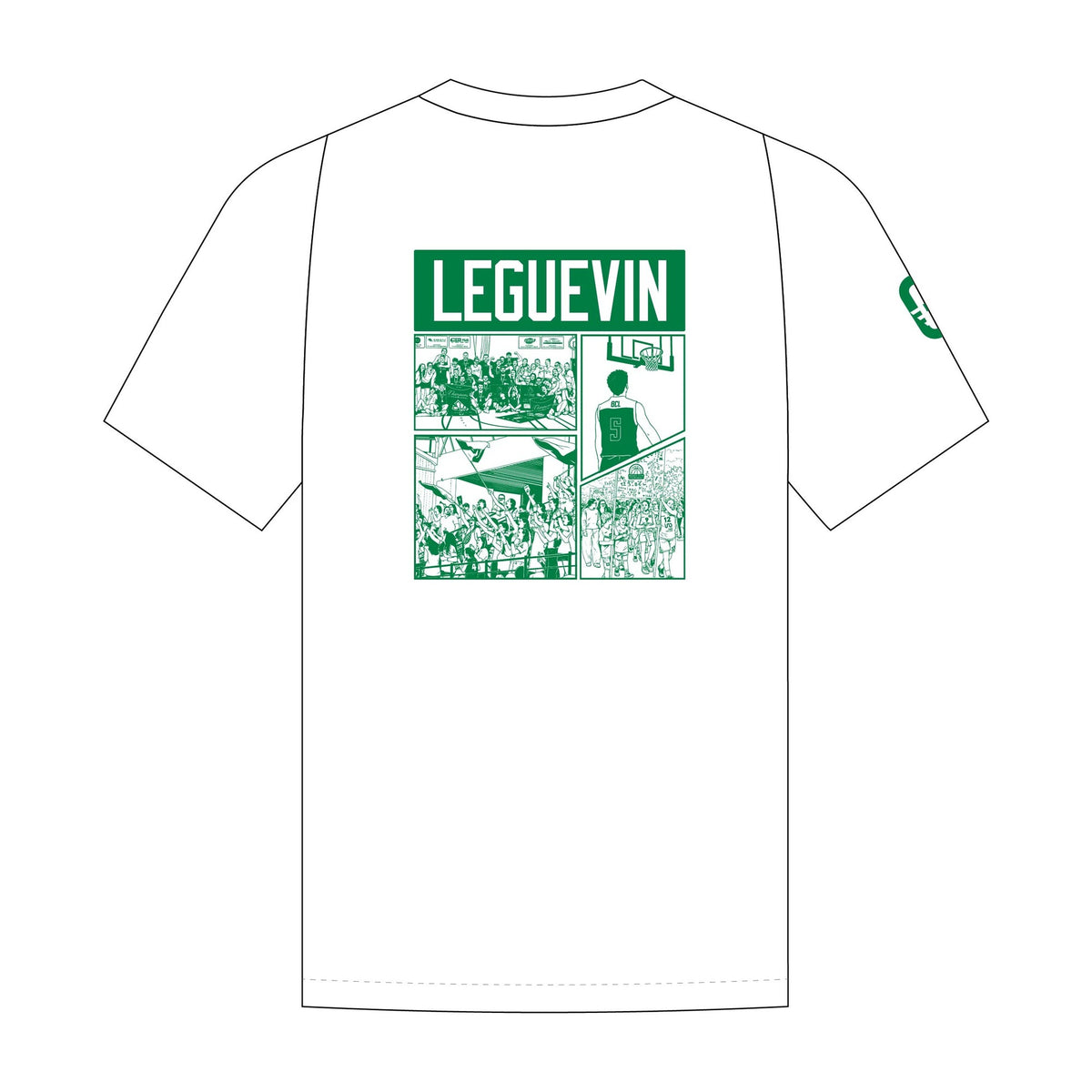 T-shirt coton | Basket Club Leguevinois